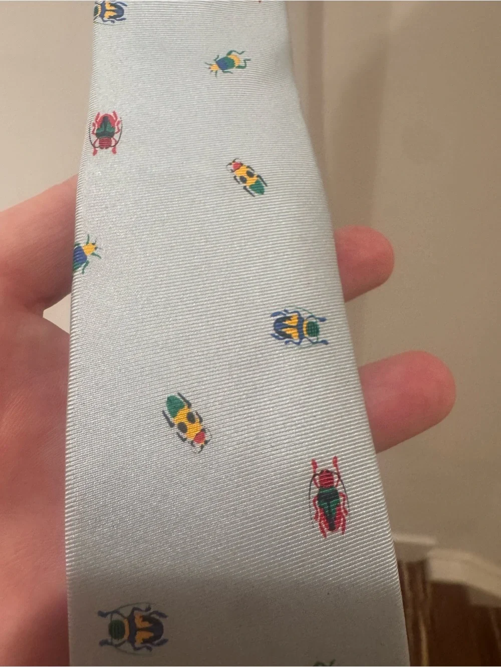 J. Crew 100% silk tie frm. Crew Cuts Almost vintage. NWT. Can wear as a belt! 🩵
